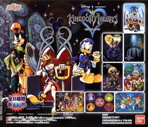 ◆バンダイ パッドダス キングダムハーツ マウスパッド 全8種セット 新品・未使用　KINGDOM HEARTS 2003年当時もの