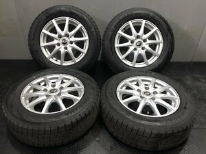 【YOKOHAMA ice GUARD iG70 195/65R15】スタッドレス【STRANGER 15インチ 6J5HPCD114.3+45】22年製 アイシス等　(VTK990)