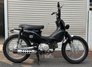 ホンダ クロスカブ カスタム 快調 HONDA ４速ミッションJA10 タケガワマフラー デイトナ テールウインカ LED状態良好 フルレストア済み 