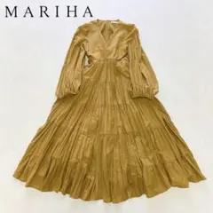 【美品】MARIHA マリハ　エンジェルのドレス　ロングワンピース　ティアード