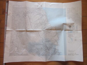 古地図　小本　2万5千分の1地形図◆昭和４６年◆岩手県