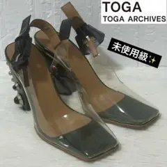 未使用級✨️TOGA ARCHIVES×H＆M アンクルストラップ クリアスリング