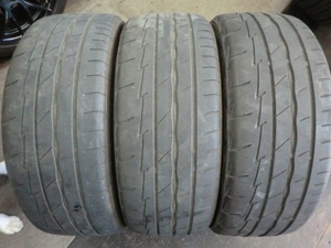 k121 総額3,801円～ＢＳポテンザRE003　195/45R17　3本セット