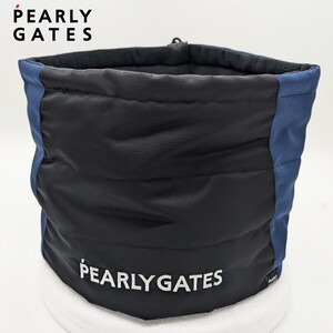 ★新品正規品 PEARLYGATES/パーリーゲイツPGロゴ無地ネックウォーマー (UNISEX) 中フリース