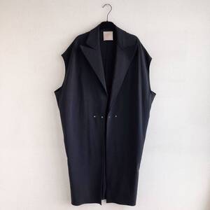 LANVIN☆ジレ★ジャケット★ブラック★the row★イレーヴ★ロングベスト★ENOF