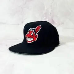 New Era INDIANS (インディアンス)  キャップ ネイビー