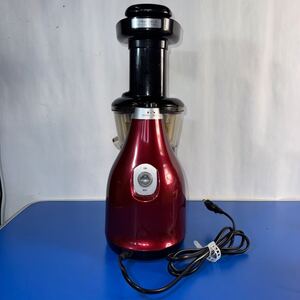 スロージューサー ヒューロム 調理器具 HUROM SLOW JUICERジューサー 低速圧縮 A横