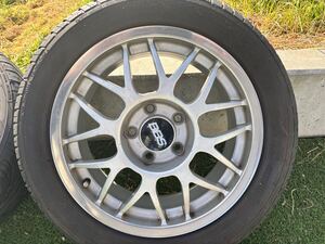 HONDA純正 BBS RG327 16インチ6.5J 5穴 PCD114.3 ナンカン　ウルトラスポーツns-2 205/50/16 タイヤ4本セット手渡し限定　群馬