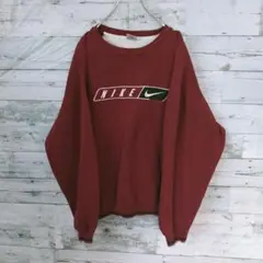 《激レア》ナイキ スウェット トレーナー 90s 白タグ 希少 刺繍