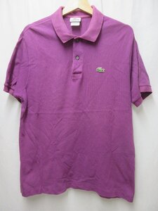 ラコステ LACOSTE DESIGNED IN FRANCE MADE IN PERU　ポロシャツ　サイズ5