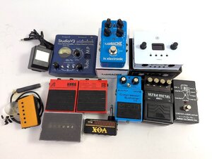 エフェクター他機材 KORG BOSS VOX 等 大量 10台まとめ ※ジャンク《A4978