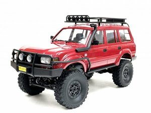 WPL C54-1 2.4GHz 1/16 RTR ランドクルーザ LC80 タイプラジコン 赤 ●技術基準適合証明済 ☆ランクルラジコン ☆クローラーラジコン