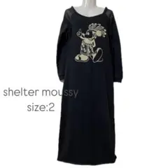 Shelter moussy Disney ミッキー　稀少　ワンピース