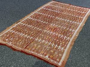 未使用品★ペルシャ絨毯（イラン製）手織り ヴィンテージラグ★☆★