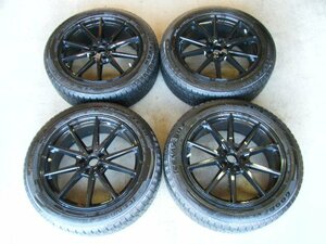 レクサス RX 235/55R20 GOODYEAR ICENAVI SUV 20X8J OFF33 PCD114.3X5H ハブ径60ミリ トヨタ・レクサス用 アルミ４本！！　S1499