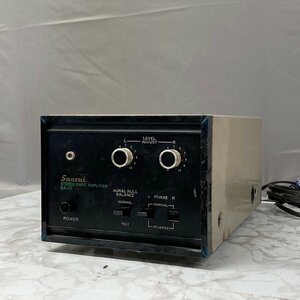 P2743☆SANSUI サンスイ BA-60 パワーアンプ