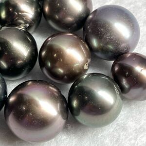 1円〜!!（南洋黒蝶真珠おまとめ154ct）f 約30.8g pearl パール 真珠 ジュエリー jewelry ルース 裸石 宝石 w2メ10