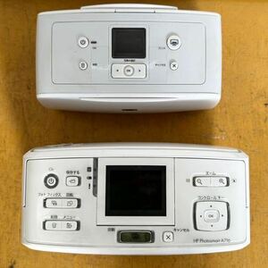 2台まとめて＊HP コンパクト フォトプリンター フォトスマート/HP photosmart A716/335 通電確認のみ