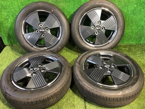 ◆ バリ溝 日産 サクラ 純正 アルミホイール タイヤ 14インチ 4本 4.5J PCD100 4穴 155/65R14 75S BS エコピア 23年 ② J107