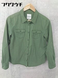 ◇ ◎ Ray BEAMS レイ ビームス 長袖 シャツ サイズ0 グリーン系 レディース