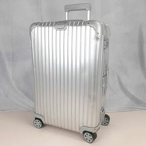 【廃盤】RIMOWA リモワ TOPAS トパーズ 63L 4輪 マルチホイール TSAロック チェックインM シルバー アルミ スーツケース キャリーバッグ 