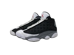 NIKE ナイキ AIR JORDAN13 RETRO エアジョーダン13レトロ BLACK FLINT ブラック フリント 黒 DJ5982-060 28.5cm US10.5 グレー メンズ /027