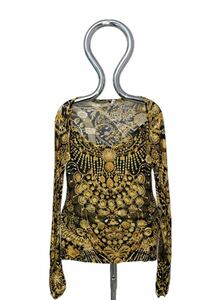 2000s JEAN PAUL GAULTIER PRINTED TOP ゴルチエ　イタリア製　トップス