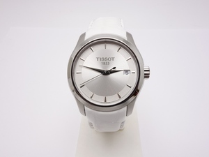 TISSOT ティソ　クチュリエ　T035.21.016.031.00 SS×革　QZ 　レディース　時計　中古　送料無料