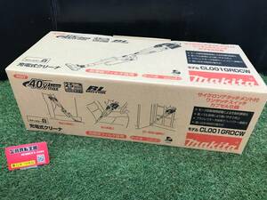 【未使用品】【0906】makita(マキタ) 40Vmax充電式クリーナ 白(アタッチメント/2.5Ahバッテリx1/充電器) CL001GRDCW　ITS6LGP899P8