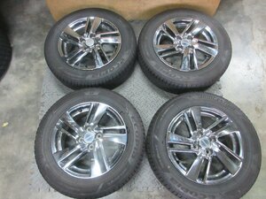 8340EA〇　185/65R15 バリ山 ブリヂストン タイヤ ECOPIA NH200C 23年製 AUTECH アルミホイールセット 4本 日産 ノートライダー純正