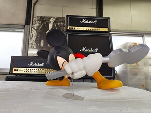 02 スーパーラージ！ メディコムトイ ミッキーマウス ロエン クラッシュ ミッキー ロンドン コーリング Special No.103Guitar Mickey 