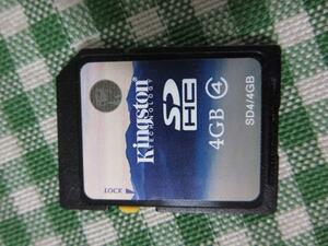 Kingston SDメモリカード SDHC 4GB CLASS4