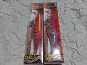 廃盤品 ヨーヅリ アオリーQ DEEP ディープ 3.5号 2個セット ホロ&スケルトン ハイブリッドボディ 新品1 YO-ZURI 2本セット