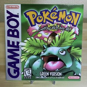 ポケモン 緑 海外版 Pokemon GREEN 未使用品 ゲームボーイ ソフト