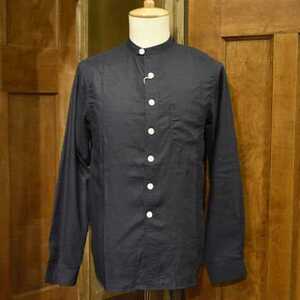 ☆Dapper’s Rayon Stand Collar Sleeve Work Shirts LOT1459 ダッパーズ 38 長袖シャツ アメカジ ワークシャツ M ￥21450 30