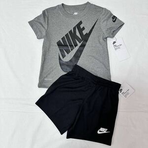 新品　NIKE ナイキ　ドライフィット　Tシャツ　ハーフ　パンツ　セットアップ　95 3T 92〜98 2歳〜3歳