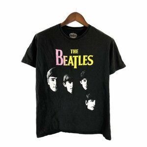 SALE/// 2000年代〜 The Beatles ビートルズ With The Beatles 半袖Ｔシャツ オフィシャル バンドT ブラック (メンズ L) P0552