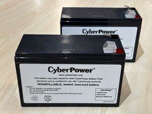 CyberPowerRBP0122 UPS CPJ1200 交換用 バッテリー バッテリパック RBP 無停電電源装置 サイバーパワー 電源 停電 蓄電 開封のみ 未使用