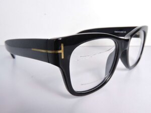 正規品 TOM FORD トムフォード 眼鏡 メガネフレーム TF5040 B5 52□20 140 ブラックカラー イタリア製 レンズ割れ