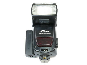 【 中古動作確認済 使用感あり 】Nikon SPEEDLIGHT SB-800 増設電池パック付(蓋固い) ニコン ストロボ ［管NI2057］