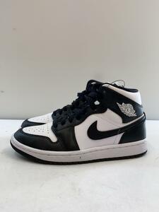 NIKE◆箱付/AIR JORDAN 1 MID/ハイカットスニーカー/22.5cm/ホワイト/DV0991-101