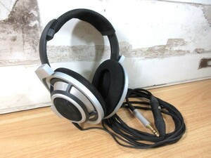 2D1-3「SENNHEISER HD 800 ヘッドフォン」ゼンハイザー　High Definition Driver 300 HD800 ヘッドホン ジャンク 現状