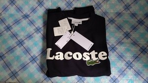 新品 未使用 タグ ラコステ ジャパン LACOSTE クルー トレーナー スウェツト ロゴ レア SH2173EL Crew Sweat ワニ プリント japan 日本