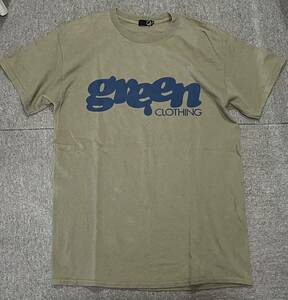 green clothing グリーンクロージング コットンTシャツMサイズ USED