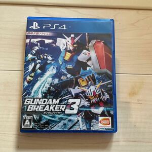 PS4ソフト　ガンダムブレイカー3