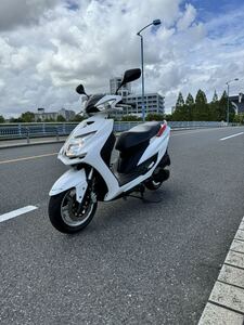 シグナスX4型 YAMAHA SEA5J ホワイトメタリック　CYGNUS X 23948km 整備済み自賠責2年東京発