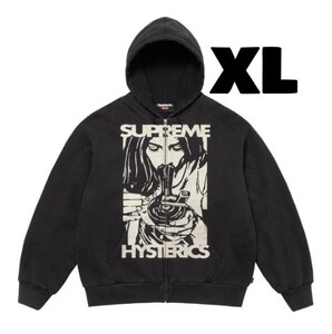 XL 即発送 24FW Supreme Hystric Glamour Thermal Lined Zip Up Hooded Sweatshirt シュプリーム ヒステリック グラマー サーマル パーカー