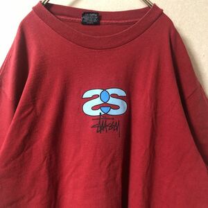 old stussy tシャツ　vintage 古着　USA製　アメリカ製