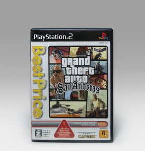 ● PS2 マップ付属 グランド・セフト・オート・サンアンドレアス Best Price! SLPM-55092 GTA: Sun Andreas NTSC-J Capcom 2009
