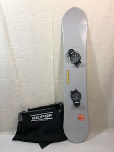 11/14a2 スノーボード COLORADO SNOW BOARDS CLUB CSB コロラドスノーボードクラブ ボード 金具 収納バッグ付き 全長 約138cm 